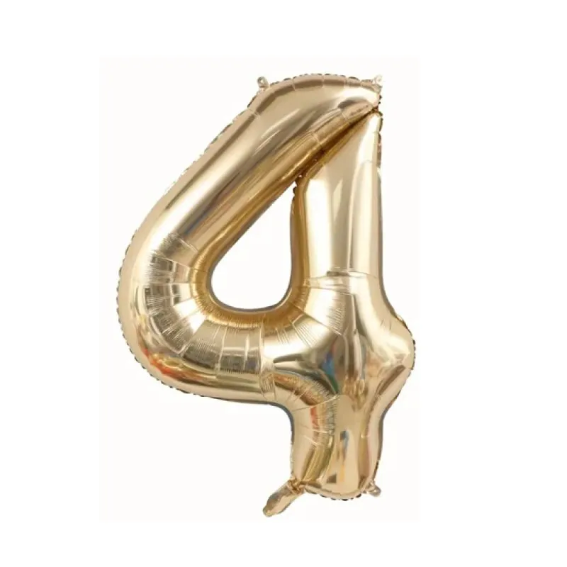 100 cm gold number 4