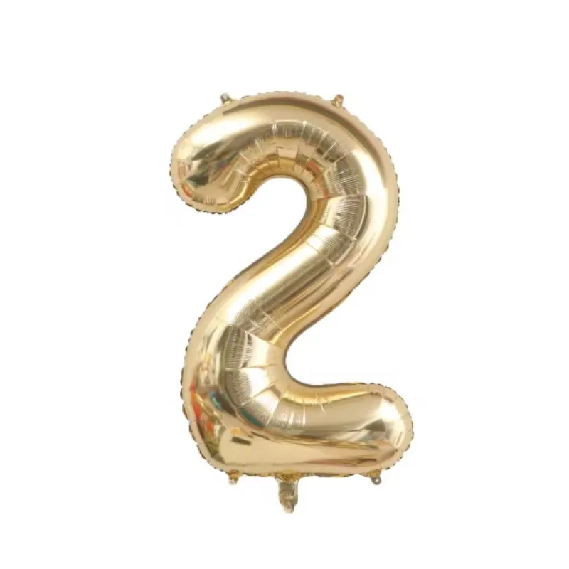100 cm gold number 2