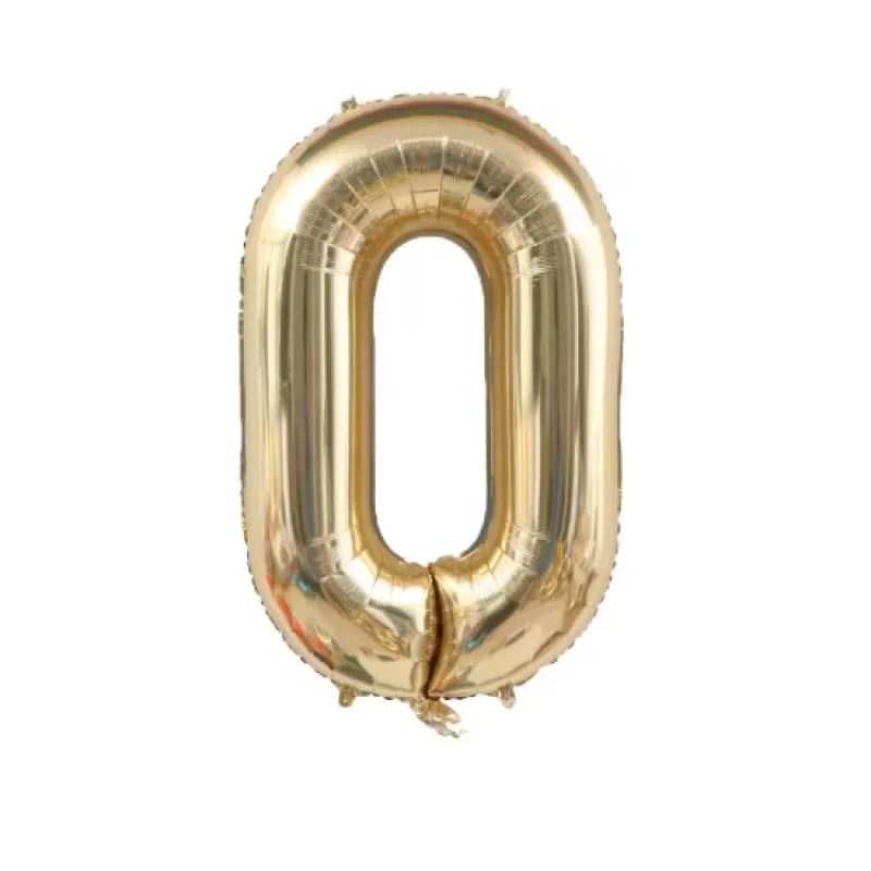 100 cm gold number 0