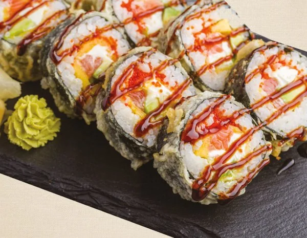 MANGO-TEMPURA MAKI