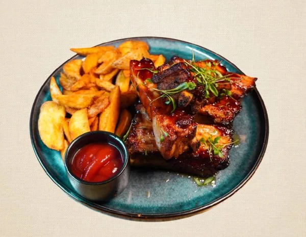 PORK BBQ RIBS: