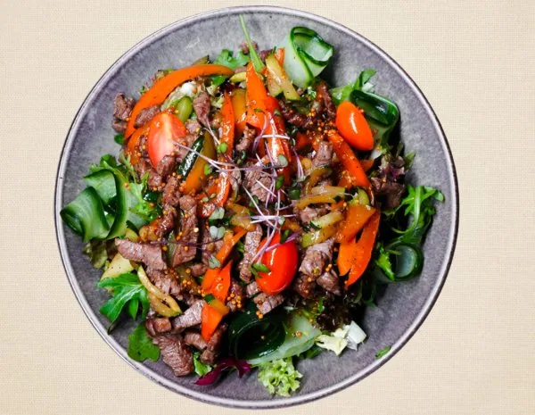 WARM BEEF SALAD