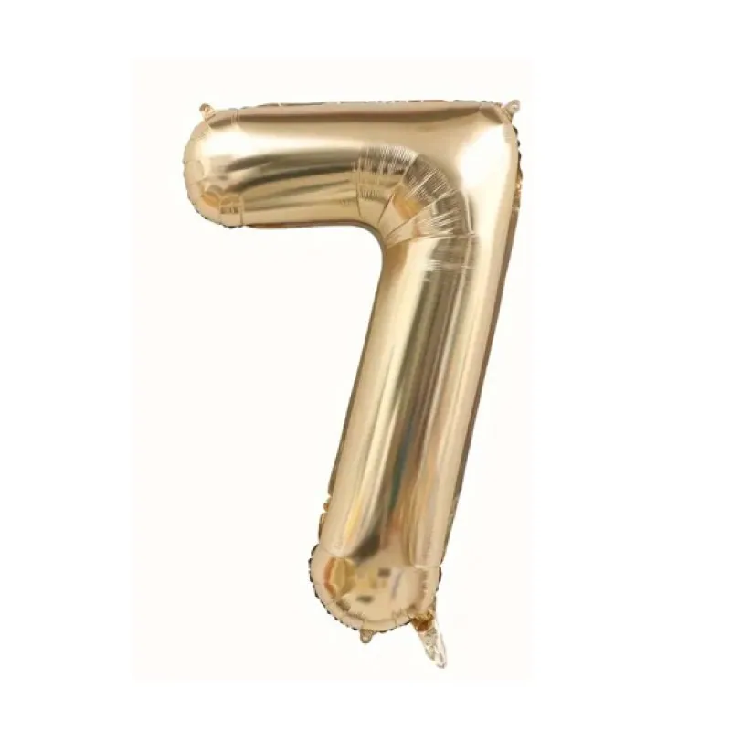 100 cm gold number 7